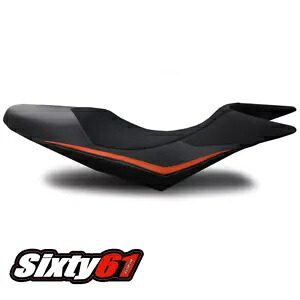 KTM 990 SMT シートカバー 2009-2016 Luimoto ブラック オレンジ カーボンファイバー フロント ライダー KTM 990 SMT Seat Cover 2009-2016 Luimoto Black Orange Carbon Fiber Front Rider 【並行輸入品】｜カスタムパーツ WORLD倉庫