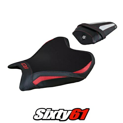 ヤマハ YZF R7 2021 2022 2023 シートカバー Tappezzeria レッド ホワイト ブラック SE Yamaha YZF R7 2021 2022 2023 Seat Cover Tappezzeria Red White Black SE 【並行輸入品】｜カスタムパーツ WORLD倉庫