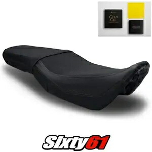 ホンダ グロム シートカバーとジェル 2016-2020 ブラック グリーン ステッチ Luimoto テックグリップ Honda Grom Seat Cover and Gel 2016-2020 Black Green Stitch Luimoto Tec-Grip 【並行輸入品】