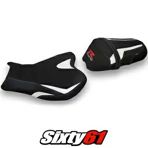 スズキ GSXR 1000 2009-2014 2015 2016 シートカバー Tappezzeria Ultragrip ホワイト BLK Suzuki GSXR 1000 2009-2014 2015 2016 Seat Cover Tappezzeria Ultragrip White Blk 【並行輸入品】