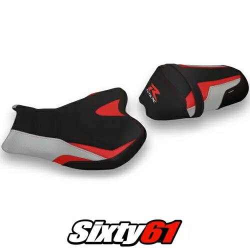 スズキ GSXR 1000 2009-2014 2015 2016 シートカバー Tappezzeria ウルトラグリップ レッド シルバー Suzuki GSXR 1000 2009-2014 2015 2016 Seat Cover Tappezzeria Ultragrip Red Silver 【並行輸入品】