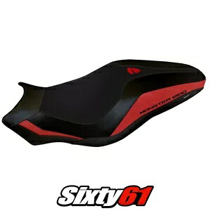 Ducati Monster 1200 シートカバー Tappezzeria 2017 2018 2019 2020 レッド ブラック Ducati Monster 1200 Seat Cover Tappezzeria 2017 2018 2019 2020 Red Black 【並行輸入品】