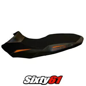 KTM 1090 アドベンチャー R 2017 2018 2019 シートカバー Tappezzeria ブラック オレンジ SE KTM 1090 Adventure R 2017 2018 2019 Seat Cover Tappezzeria Black Orange SE 【並行輸入品】