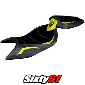 アプリリア RS 660 2021 2022 2023 シートカバー タッペッツェリア イエロー ブラック Aprilia RS 660 2021 2022 2023 Seat Cover Tappezzeria Yellow Black 【並行輸入品】