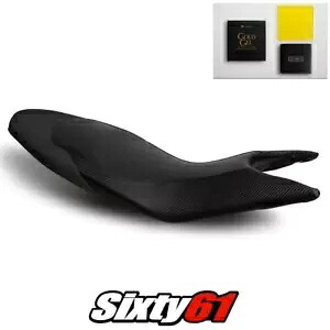 ドゥカティ ハイパーモタード シート カバーとジェル 2013-2016 2017 2018 ブラック Luimoto カーボン DUCATI HYPERMOTARD Seat Cover and Gel 2013-2016 2017 2018 Black Luimoto Carbon 【並行輸入品】