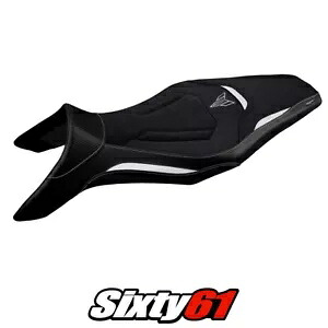 ヤマハ MT 09 FZ09 2013-2018 2019 2020 シートカバー Tappezzeria ウルトラグリップ ホワイト Yamaha MT 09 FZ09 2013-2018 2019 2020 Seat Cover Tappezzeria Ultragrip White 【並行輸入品】