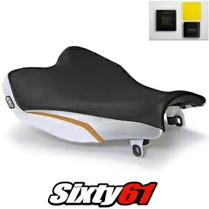GSXR 1000 シートカバー ゲル付き 2009-2015 2016 スズキ ブラック ゴールド Luimoto カーボン GSXR 1000 Seat Cover with Gel 2009-2015 2016 Suzuki Black Gold Luimoto Carbon 【並行輸入品】