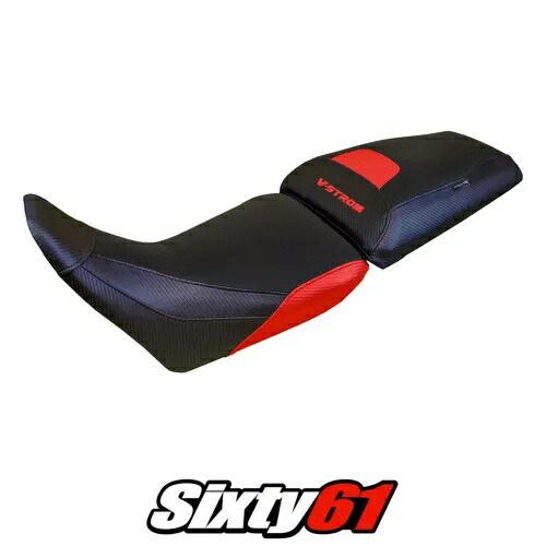 スズキ V-Strom 1050 2020 2021 2022 2023 2024 シートカバー Tappezzeria レッド Suzuki V-Strom 1050 2020 2021 2022 2023 2024 Seat Cover Tappezzeria Red 【並行輸入品】｜カスタムパーツ WORLD倉庫 58,685円