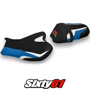 スズキ GSXR 1000 2009-2013 2014 2015 2016 シートカバー Tappezzeria ホワイト ブルー BLK Suzuki GSXR 1000 2009-2013 2014 2015 2016 Seat Cover Tappezzeria White Blue Blk 【並行輸入品】｜カスタムパーツ WORLD倉庫 59,895円