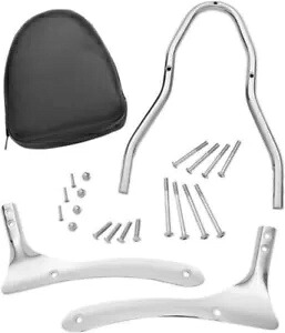 ホンダ シーシーバー キット パッド ショー クローム VT750 シャドウ 750 エアロ 2004-2007 X7 に適合 Honda Sissy Bar Kit Pad Show Chrome Fits VT750 Shadow 750 Aero 2004-2007 X7 【並行輸入品】|カスタムパーツ WORLD倉庫
