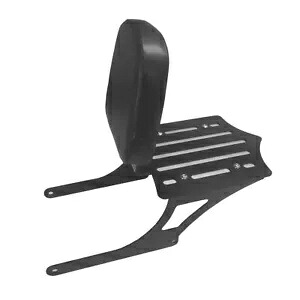ハーレー BDD カスタム ブラック スロット シーシーバー ラゲッジ ラック & バックレスト - 101-037-502 ZZ Harley BDD Custom Black Slot Sissy Bar Luggage Rack & Backrest - 101-037-502 ZZ 【並行輸入品】