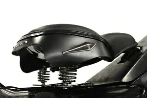 ハーレー FLH ポリススタイル ブラック ソロシートキット スピア付き 97-07 V-ツイン 47-0820 X5 Harley FLH Police Style Black Solo Seat Kit with Spears 97-07 V-Twin 47-0820 X5 【並行輸入品】