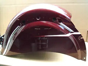 インディアン リアフェンダー '22 チーフテン ロードマスター スプリングフィールド マルーン メタリック 711 HB Indian Rear Fender '22 Chieftain Roadmaster Springfield Maroon Metallic 711 HB 【並行輸入品】｜カスタムパーツ WORLD倉庫