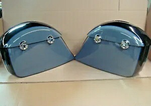 インディアン サドルバッグ 2021 ロードマスター ブルー メタリック ステルス グレー アジュール クリスタル CE Indian Saddlebags 2021 Roadmaster Blue Metallic Stealth Gray Azure Crystal CE 【並行輸入品】