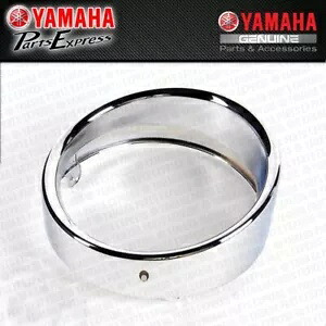 2005 - 2010 ヤマハ ロイヤル スター ツアー デラックス 1300 XVZ OEM クローム ヘッドライト トリム リム 2005 - 2010 YAMAHA ROYAL STAR TOUR DELUXE 1300 XVZ OEM CHROME HEADLIGHT TRIM RIM 【並行輸入品】