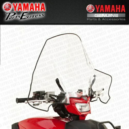 新品 2016 - 2023 ヤマハ コディアック グリズリー YFM 450 700 OEM ATV フロントガラス カットアウト付き NEW 2016 - 2023 YAMAHA KODIAK GRIZZLY YFM 450 700 OEM ATV WINDSHIELD W/ CUT OUT 【並行輸入品】