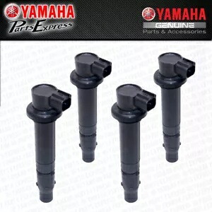 2017 - 2020 ヤマハ YZF-R6 YZF R6 OEM 純正 コンプリート イグニッション コイル セット 4 パック 2017 - 2020 YAMAHA YZF-R6 YZF R6 OEM GENUINE COMPLETE IGNITION COIL SET 4-PACK 【並行輸入品】