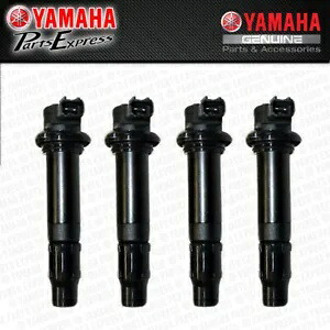 2008 - 2016 ヤマハ YZF-R6 YZF R6 OEM 純正 コンプリート イグニッション コイル セット 4 パック 2008 - 2016 YAMAHA YZF-R6 YZF R6 OEM GENUINE COMPLETE IGNITION COIL SET 4-PACK 【並行輸入品】