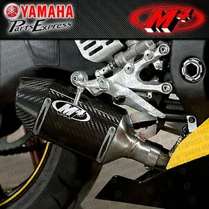 2006 - 2020 ヤマハ YZF R6 M4 ストリート スレイヤー カーボン スリップオン、マフラーボックス取り外し付き 2006 - 2020 YAMAHA YZF R6 M4 STREET SLAYER CARBON SLIP ON W/ MUFFLER BOX REMOVAL 【並行輸入品】