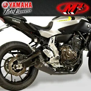 2015 - 2022 ヤマハ FZ-07 MT-07 XSR700 M4 ブラック フルエキゾースト システム RM1 マフラー 2015 - 2022 YAMAHA FZ-07 MT-07 XSR700 M4 BLACK FULL EXHAUST SYSTEM RM1 MUFFLER 【並行輸入品】