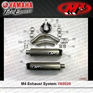 2009 - 2014 ヤマハ YZF-R1 YZF R1 M4 排気デュアルチタンマフラースリップオンシステム 2009 - 2014 YAMAHA YZF-R1 YZF R1 M4 EXHAUST DUAL TITANIUM MUFFLER SLIP ON SYSTEM 【並行輸入品】