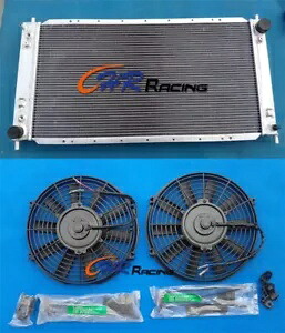 アルミラジエーター + ファン 1997 1998 フォード F-150 F-250 エクスペディション 4.2 V6 4.6 V8 AT Aluminum Radiator+FAN For 1997 1998 Ford F-150 F-250 Expedition 4.2 V6 4.6 V8 AT 【並行輸入品】