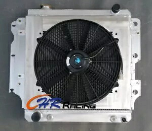 アルミラジエーター + シュラウド + ファン 87-06 ジープラングラー YJ/TJ 2.4L 2.5L 4.0L 4.2L Aluminum Radiator+Shroud+FAN For 87-06 JEEP WRANGLER YJ/TJ 2.4L 2.5L 4.0L 4.2L 【並行輸入品】