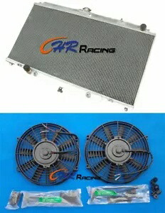 アルミラジエーター + ファン 1997-01 日産パトロール Y61 GU 2.8/3.0 TD AT 4.2L ディーゼル Aluminum Radiator+Fan For 1997-01 Nissan Patrol Y61 GU 2.8/3.0 TD AT 4.2L Diesel 【並行輸入品】