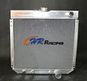 3 列アルミラジエーター 1966 1967 1968 1969 フォード ランチェロ/フェアレーン用 3 ROW Aluminum Radiator FOR 1966 1967 1968 1969 Ford Ranchero/Fairlane 【並行輸入品】