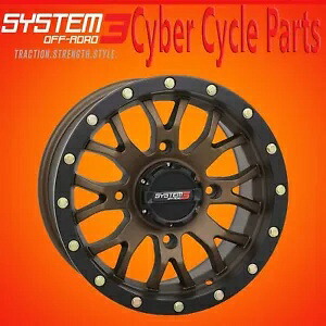 システム 3 ST3 ホイール 15X7 5+2 (+40MM) 4/137 マットブロンズ/ブラック SYSTEM 3 ST3 WHEEL 15X7 5+2 (+40MM) 4/137 MATTE BRONZE/BLACK 【並行輸入品】