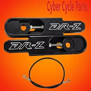 2013 スズキ DR-Z400SM 4 1/2 ～ 9 インチ ボルトオンスイングアームエクステンション & ブレーキライン 2013 Suzuki DR-Z400SM 4 1/2 to 9\