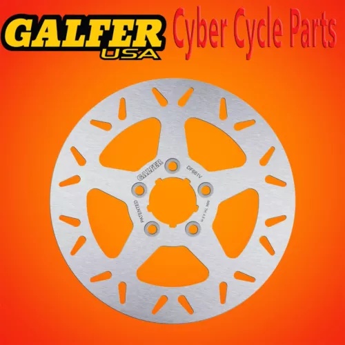 Galfer リアソリッドラウンドローター 2006-2007 HD ストリート グライド DF681V Galfer Rear Solid Round Rotor For 2006-2007 HD Street Glide DF681V 【並行輸入品】｜カスタムパーツ WORLD倉庫