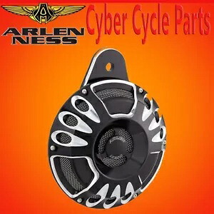 ARLEN NESS ディープカット? ホーンキット ブラック 2017-UP ハーレー M8 70-200 ARLEN NESS DEEP CUT? HORN KIT BLACK 2017-UP HARLEY M8 70-200 【並行輸入品】