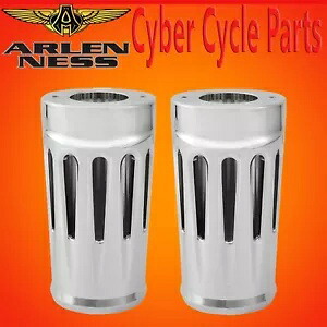 ARLEN NESS ディープカット? フォークブーツ、クローム 2014-UP ハーレー FLT 20-032 ARLEN NESS DEEP CUT? FORK BOOTS, CHROME 2014-UP HARLEY FLT 20-032 【並行輸入品】｜カスタムパーツ WORLD倉庫