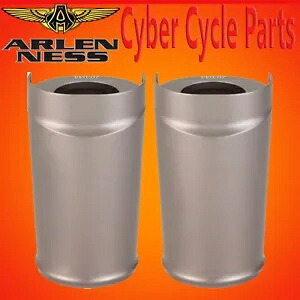 ARLEN NESS ファットタイヤ用スムーズフォークブーツ、チタン 2014年以降 ハーレー FLT 20-044 ARLEN NESS SMOOTH FORK BOOTS FOR FAT TIRE, TITANIUM 2014-UP HARLEY FLT 20-044 【並行輸入品】 61,105円