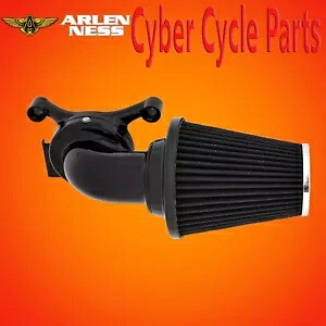 アレンネス モンスターサッカー エアクリーナーキット ブラック カバーなし 81-005 Arlen Ness Monster Sucker Air Cleaner Kits Black No Cover 81-005 【並行輸入品】｜カスタムパーツ WORLD倉庫