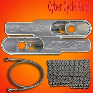 2007 ヤマハ YZF R6 4 1/2 ～ 9 インチ ボルトオン スイングアーム エクステンション キット 2007 Yamaha YZF R6 4 1/2 to 9" Bolt on Swing Arm Extension Kit 【並行輸入品】｜カスタムパーツ WORLD倉庫