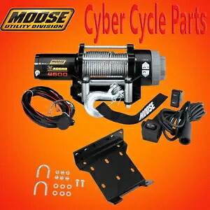 MOOSE AGGRO ウインチ 4500LB ワイヤーロープとウインチマウント付き 21-23 ホンダ タロン 1000 R/X MOOSE AGGRO WINCH 4500LB W/WIRE ROPE and WINCH MOUNT 21-23 HONDA TALON 1000 R/X 【並行輸入品】