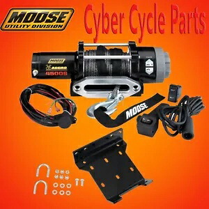MOOSE AGGRO ウインチ 4500LB 合成ロープ & ウインチマウント 13-15 CAN-AM マーベリック 1000 MOOSE AGGRO WINCH 4500LB SYNTHETIC ROPE & WINCH MOUNT 13-15 CAN-AM MAVERICK 1000 【並行輸入品】