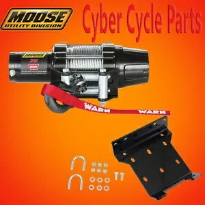 MOOSE ユーティリティ ウインチ 3500LB ワイヤーロープおよびウインチマウント付き 98-04 TRX450 フォアマン MOOSE UTILITY WINCH 3500LB W/WIRE ROPE and WINCH MOUNT 98-04 TRX450 FOREMAN 【並行輸入品】