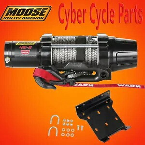 ムース ウインチ 4500LB ワイヤーロープおよびウインチマウント付き 14-23 ヤマハ バイキング 700 MOOSE WINCH 4500LB W/WIRE ROPE and WINCH MOUNT 14-23 YAMAHA VIKING 700 【並行輸入品】|カスタムパーツ WORLD倉庫