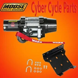 MOOSE ユーティリティ ウインチ 3500LB 合成ロープとウインチ マウント付き 02-05 ARTIC CAT MOOSE UTILITY WINCH 3500LB W/SYNTHETIC ROPE and WINCH MOUNT 02-05 ARTIC CAT 【並行輸入品】｜カスタムパーツ WORLD倉庫