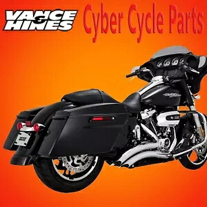 VANCE & HINES BIG RADIUS 2-INTO-2 排気システム 2017-2023 ハーレー ツーリング 26373 VANCE & HINES BIG RADIUS 2-INTO-2 Exhaust System 2017-2023 Harley Touring 26373 【並行輸入品】