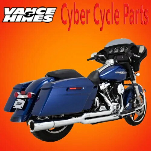 VANCE & HINES プロ パイプ 2-into-1 排気システム 2017-2023 ハーレー ツーリング 17383 VANCE & HINES Pro Pipe 2-into-1 Exhaust System 2017-2023 Harley Touring 17383 【並行輸入品】