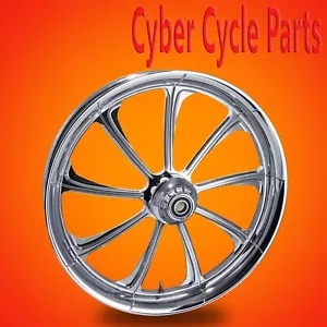2008年以降 ハーレーダビッドソン ツーリング クローム 21インチ フロントホイール「グライド」 2008 and Up Harley Davidson Touring Chrome 21" inch Front Wheel "Glide" 【並行輸入品】|カスタムパーツ WORLD倉庫