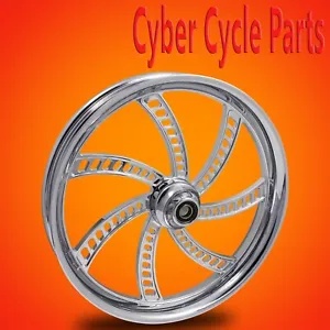 2024 ハーレーダビッドソン ツーリング クローム 21 インチ フロント ホイール「スラップショット」 2024 Harley Davidson Touring Chrome 21" inch Front Wheel "Slapshot" 【並行輸入品】|カスタムパーツ WORLD倉庫
