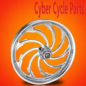 2000-2007 ハーレーダビッドソン ツーリング クローム 21 インチ フロント ホイール "ヴェノム" 2000-2007 Harley Davidson Touring Chrome 21" inch Front Wheel "Venom" 【並行輸入品】|カスタムパーツ WORLD倉庫