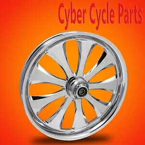 2000-2007 ハーレーダビッドソン ツーリング クローム 21 インチ フロント ホイール「モナーク」 2000-2007 Harley Davidson Touring Chrome 21" inch Front Wheel "Monarch" 【並行輸入品】|カスタムパーツ WORLD倉庫
