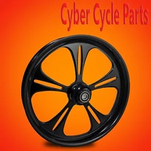 2008 年以降 ハーレーダビッドソン ブラックアウト 21 インチ フロント ホイール "ラプター" 2008 and Up Harley Davidson Blackout 21" inch Front Wheel "Raptor" 【並行輸入品】|カスタムパーツ WORLD倉庫