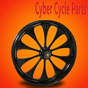 2024 ハーレーダビッドソン ブラックアウト 21 インチ フロント ホイール "ウォーロック" 2024 Harley Davidson Blackout 21" inch Front Wheel "Warlock" 【並行輸入品】|カスタムパーツ WORLD倉庫